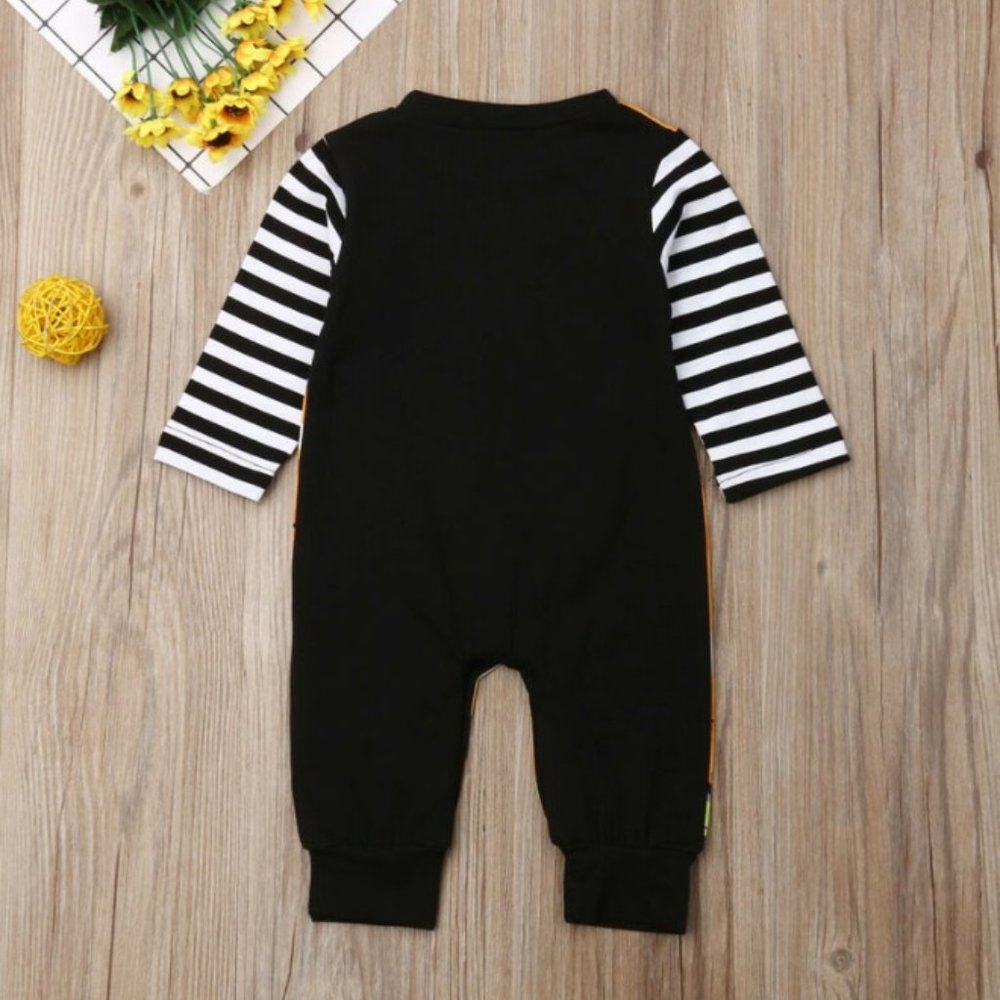 Girl girls boy boys baby jumpsuit Halloween Dracula witch ghost cat pumpkin new - Picture 4 of 5
